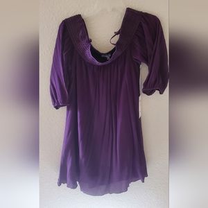 NWT purple snow dress